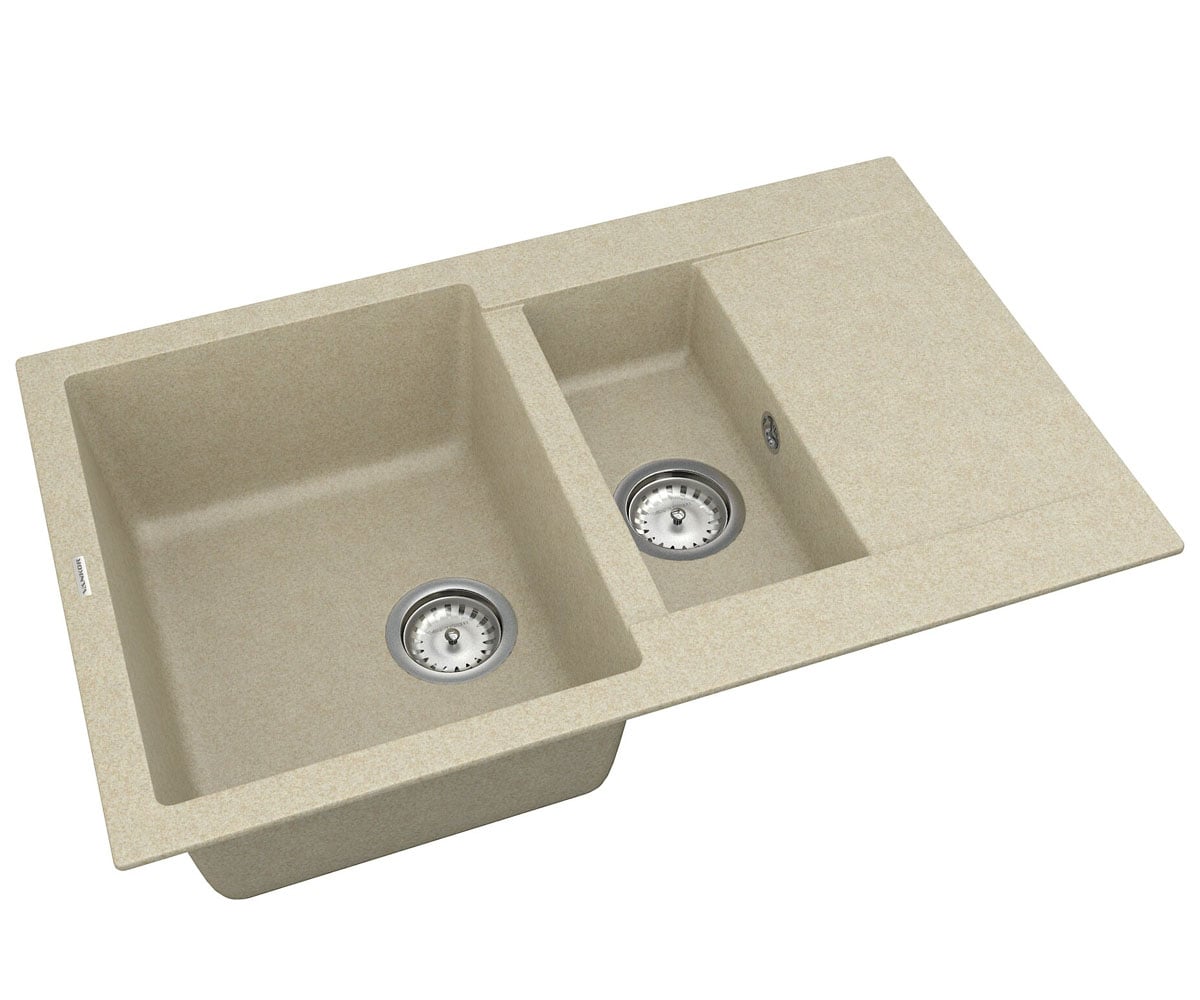 Мойка полуторная  ORMAN ORMAN OMP 04.80 BEIGE:Фото 3