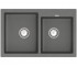 Подвійна мийка VANKOR ORMAN ORMAN OMP 05.80 GRAY ORMAN OMP 05.80 GRAY