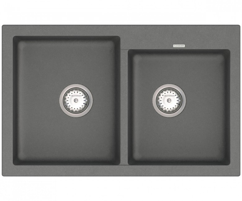 Подвійна мийка VANKOR ORMAN ORMAN OMP 05.80 GRAY ORMAN OMP 05.80 GRAY