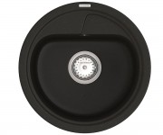 Кухонна кругла мийка    VANKOR POLO POLO PMR 01.45 BLACK