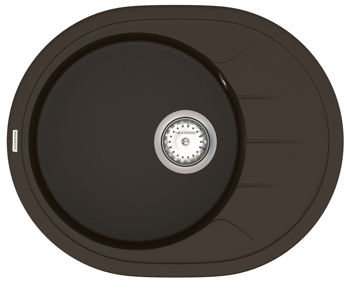 Мийка овальна VANKOR SITY SITY SMO 02.61 CHOCOLATE SITY SMO 02.61 CHOCOLATE
