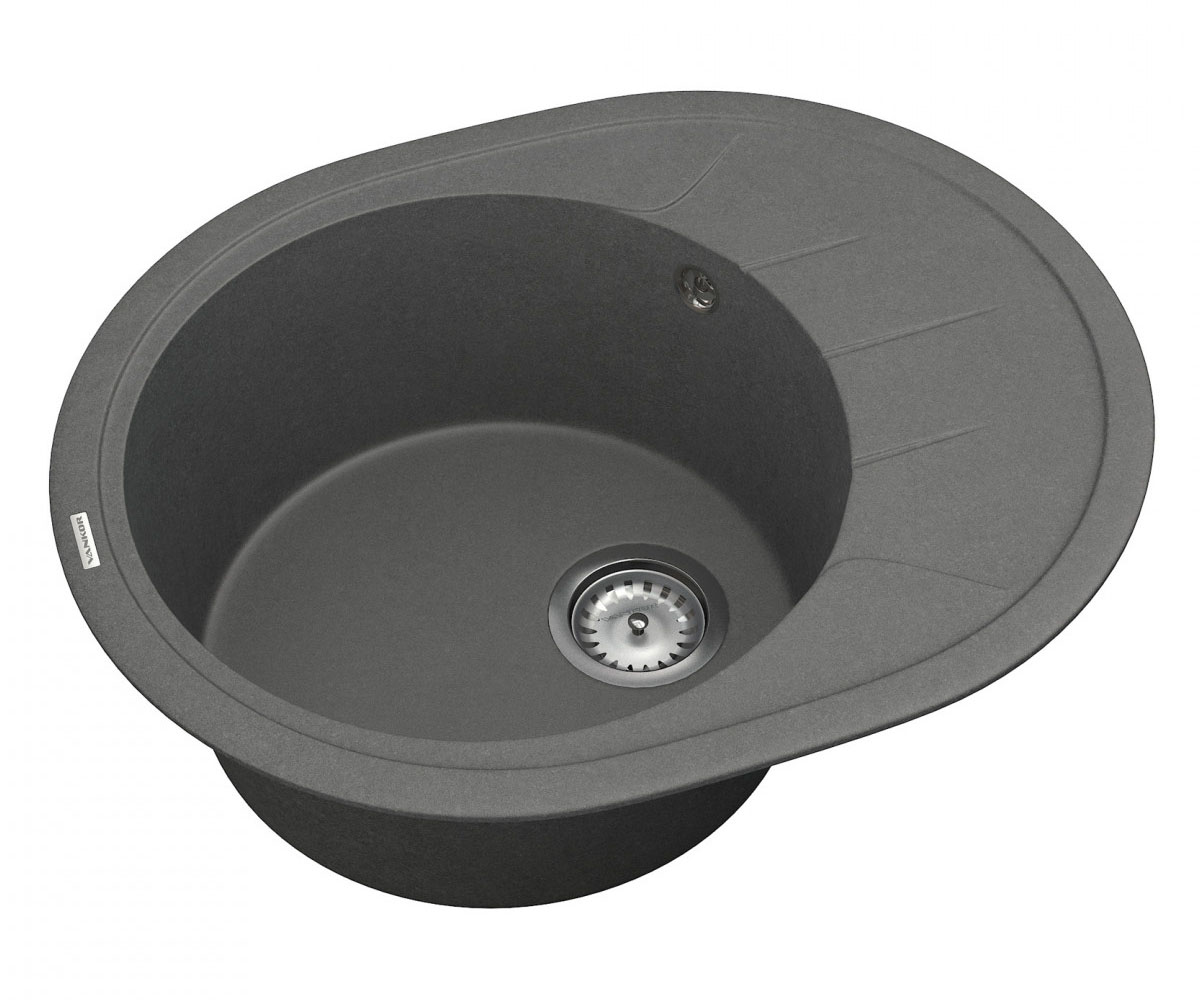 Мойка овальная  SITY SITY SMO 02.61 GRAY:Фото 2