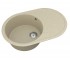 Овальная кварцевая мойка  SITY SITY SMO 02.78 BEIGE:Фото 2