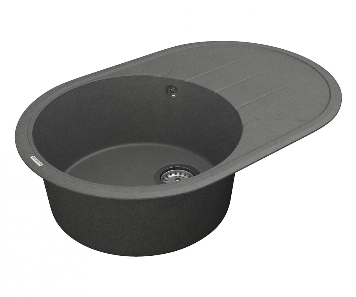 Мойка кухонная  SITY SITY SMO 02.78 GRAY:Фото 3