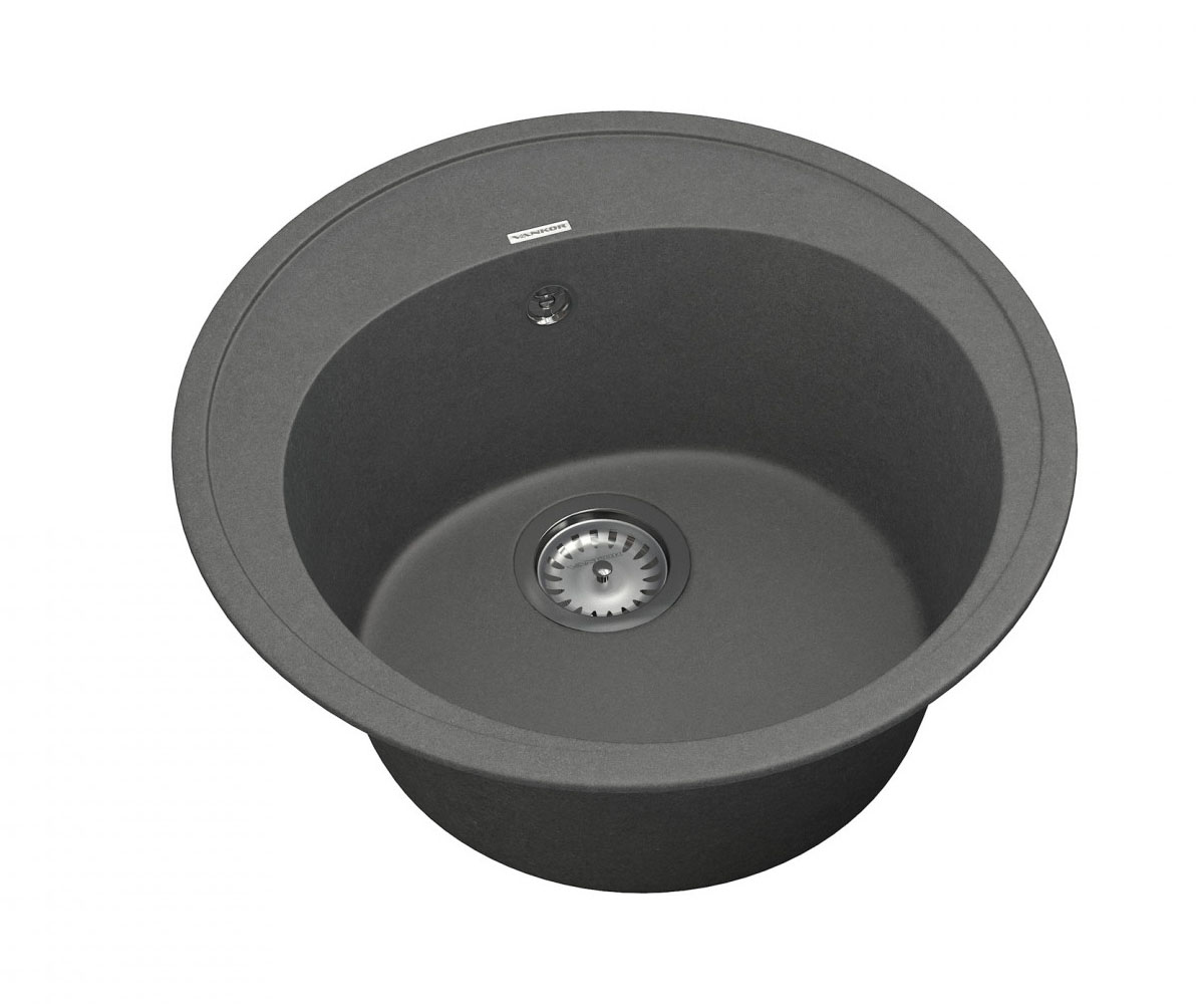 Круглая мойка  SITY SITY SMR 01.50 GRAY:Фото 2