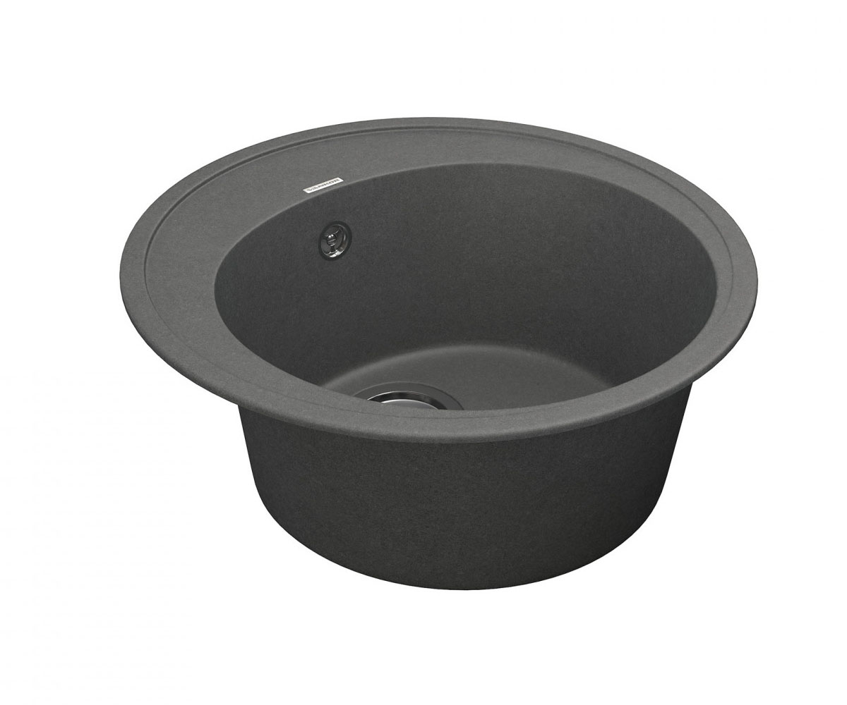 Круглая мойка  SITY SITY SMR 01.50 GRAY:Фото 3