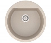 Кругла кухонна мийка VANKOR TERA TERA TMR 01.51 BEIGE