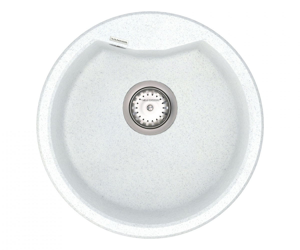ВАНКОР ВЕНА ВЕНА VMR 01.48 БІЛИЙ КАМІНЬ кухонна мийка VANKOR VENA VENA VMR 01.48 WHITE STONE VENA VMR 01.48 WHITE STONE