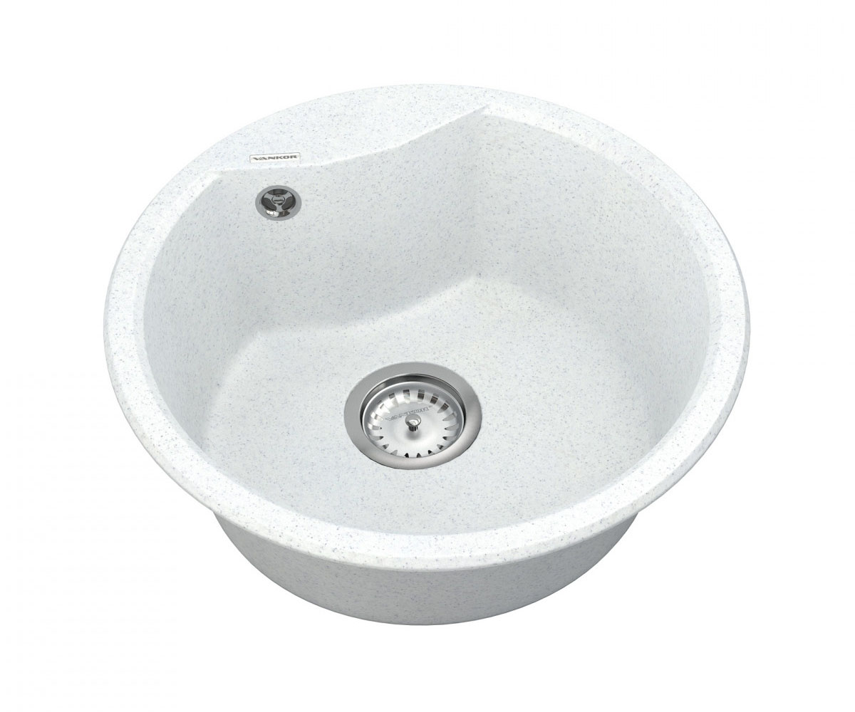 Мойка на столешницу  VENA VENA VMR 01.48 WHITE STONE:Фото 2