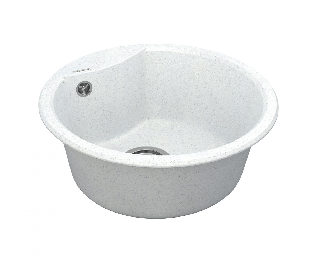 Мойка на столешницу  VENA VENA VMR 01.48 WHITE STONE:Фото 3