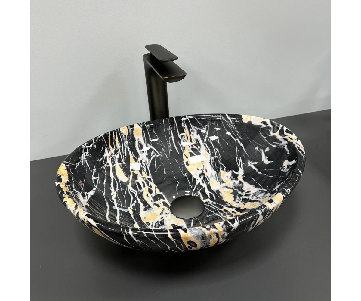 Умывальник (раковина) VBI PARMA BLACK OPAL GLOSSY накладной VBI  011008 011008