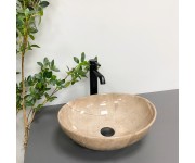Умывальник (раковина) VBI PARMA BROWN STONE GLOSSY накладной VBI  011013