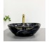 Умывальник (раковина) VBI PARMA BLACK STONE GLOSSY накладной  011014:Фото 2