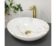 Умывальник (раковина) VBI PARMA STAINS GLOSSY накладной VBI  011015