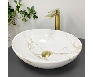 Умывальник (раковина) VBI PARMA STAINS GLOSSY накладной VBI  011015