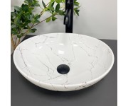 Умывальник (раковина) VBI PARMA WHITE STONE GLOSSY накладной VBI  011017