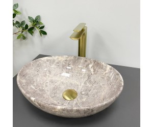 Умывальник (раковина) VBI PARMA GREY STONE GLOSSY накладной VBI  011018