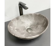 Умывальник (раковина) VBI PARMA DARK GREY STONE MATT накладной VBI  011019