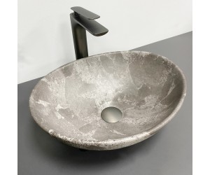 Умывальник (раковина) VBI PARMA DARK GREY STONE MATT накладной VBI  011019
