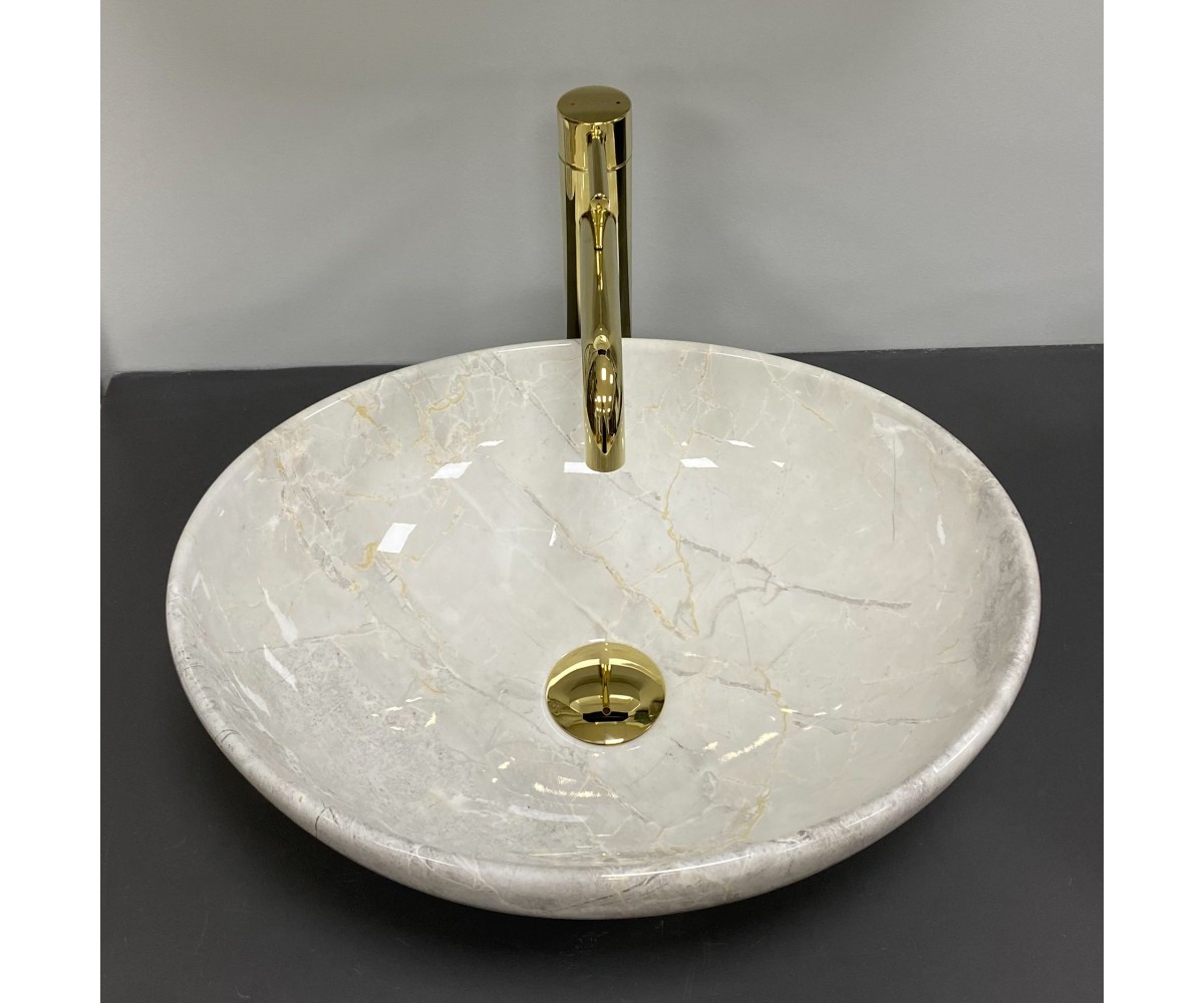 Умывальник (раковина) VBI PARMA LIGHT STONE GLOSSY накладной VBI  011026 011026