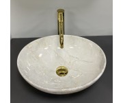 Умывальник (раковина) VBI PARMA LIGHT STONE GLOSSY накладной VBI  011026
