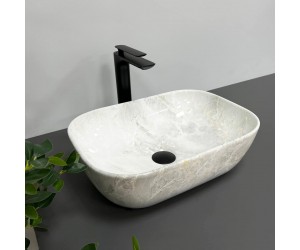 Умывальник (раковина) VBI RAVENNA LIGHT STONE GLOSSY накладной VBI  011206