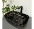 Умывальник (раковина) VBI RAVENNA MARBLE BLACK GLOSSY накладной VBI  011207 011207