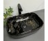 Умывальник (раковина) VBI RAVENNA MARBLE BLACK GLOSSY накладной  011207:Фото 3