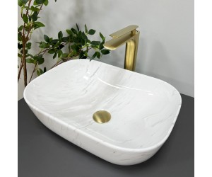 Умывальник (раковина) VBI RAVENNA MARBLE NATURE GLOSSY накладной VBI  011208