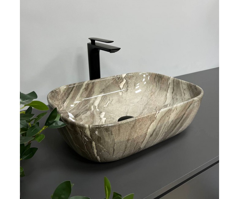 Умывальник (раковина) VBI RAVENNA JASPER GLOSSY накладной VBI  011211 011211