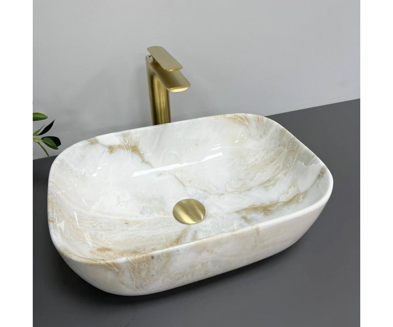 Умывальник (раковина) VBI RAVENNA LABRADORITE GLOSSY накладной VBI  011212 011212