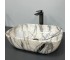 Умывальник (раковина) VBI RAVENNA LIGHT GREY ONYX GLOSSY накладной  011213:Фото 3
