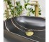 Умывальник (раковина) VBI RAVENNA BLACK STONE MATT накладной  011214:Фото 4