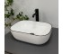 Умывальник (раковина) VBI RAVENNA WHITE BLACK EDGE накладной  011224:Фото 3