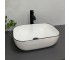 Умывальник (раковина) VBI RAVENNA WHITE BLACK EDGE накладной  011224:Фото 4
