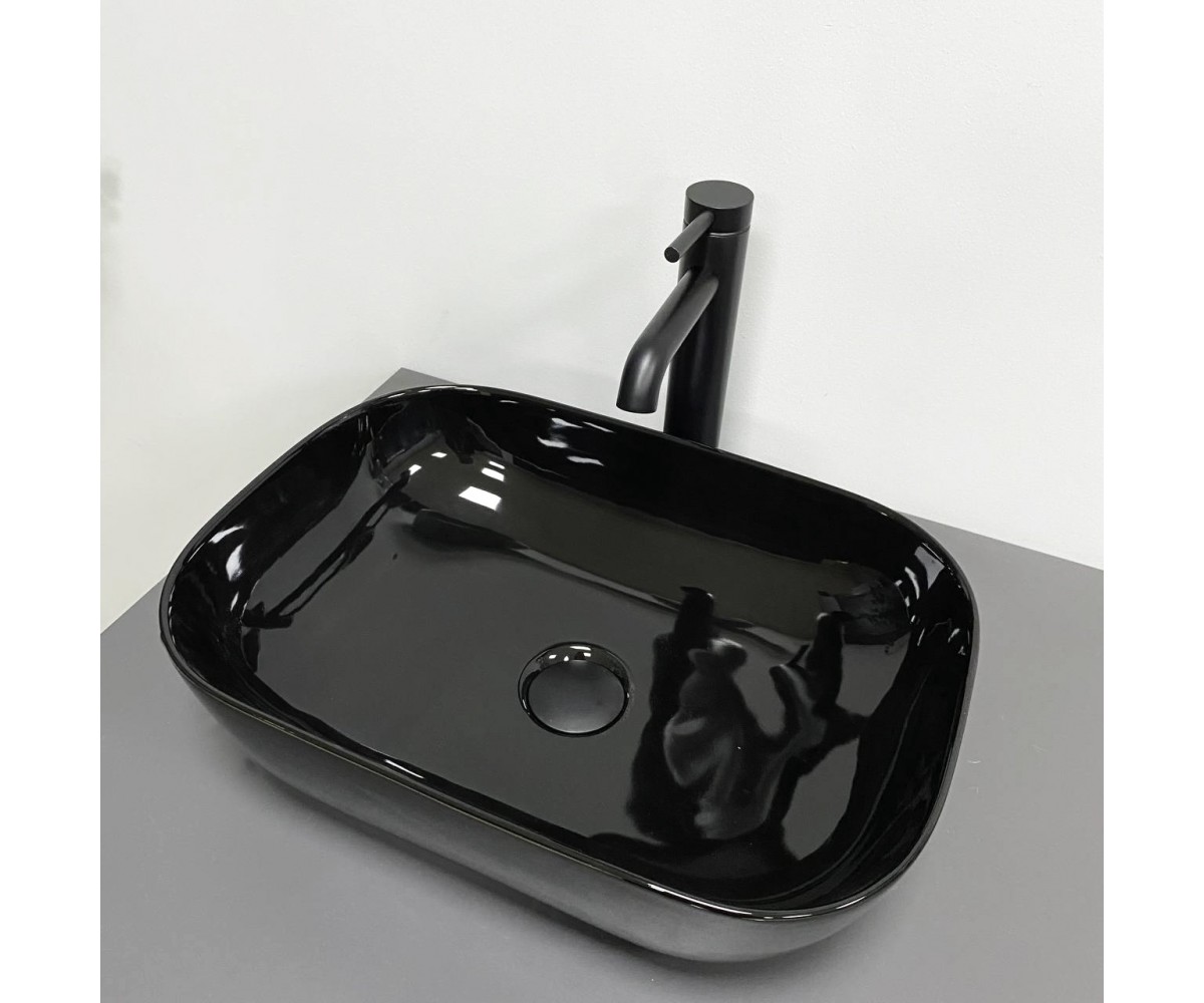 Умывальник (раковина) VBI RAVENNA BLACK GLOSSY накладной VBI  011227 011227