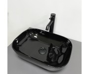 Умывальник (раковина) VBI RAVENNA BLACK GLOSSY накладной VBI  011227