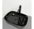 Умывальник (раковина) VBI RAVENNA BLACK GLOSSY накладной VBI  011227 011227