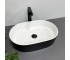 Умывальник (раковина) VBI VERONA 50 BLACK WHITE накладной VBI  011309 011309