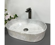 Умывальник (раковина) VBI VERONA 50 GREY STONE GLOSSY накладной VBI  011310