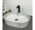 Умывальник (раковина) VBI VERONA 50 GREY STONE GLOSSY накладной VBI  011310 011310