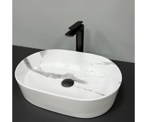 Умывальник (раковина) VBI VERONA 50 MARBLE NATURE GLOSSY накладной VBI  011311