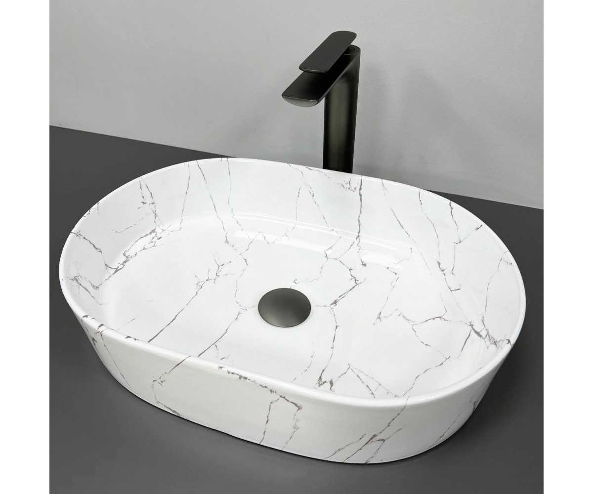 Умывальник (раковина) VBI VERONA 50 MARMO GLOSSY накладной VBI  011313 011313