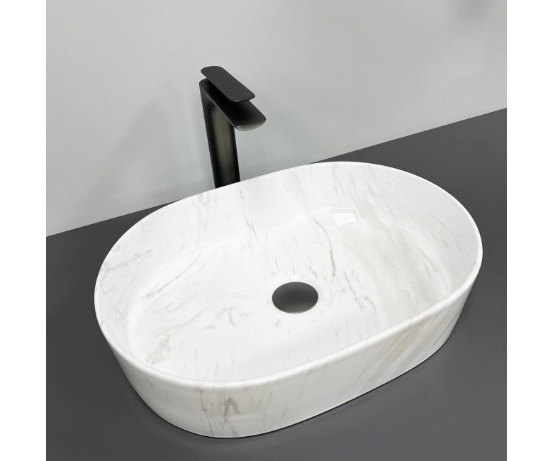 Умывальник (раковина) VBI VERONA 50 NATURE MARMO GLOSSY накладной VBI  011315 011315