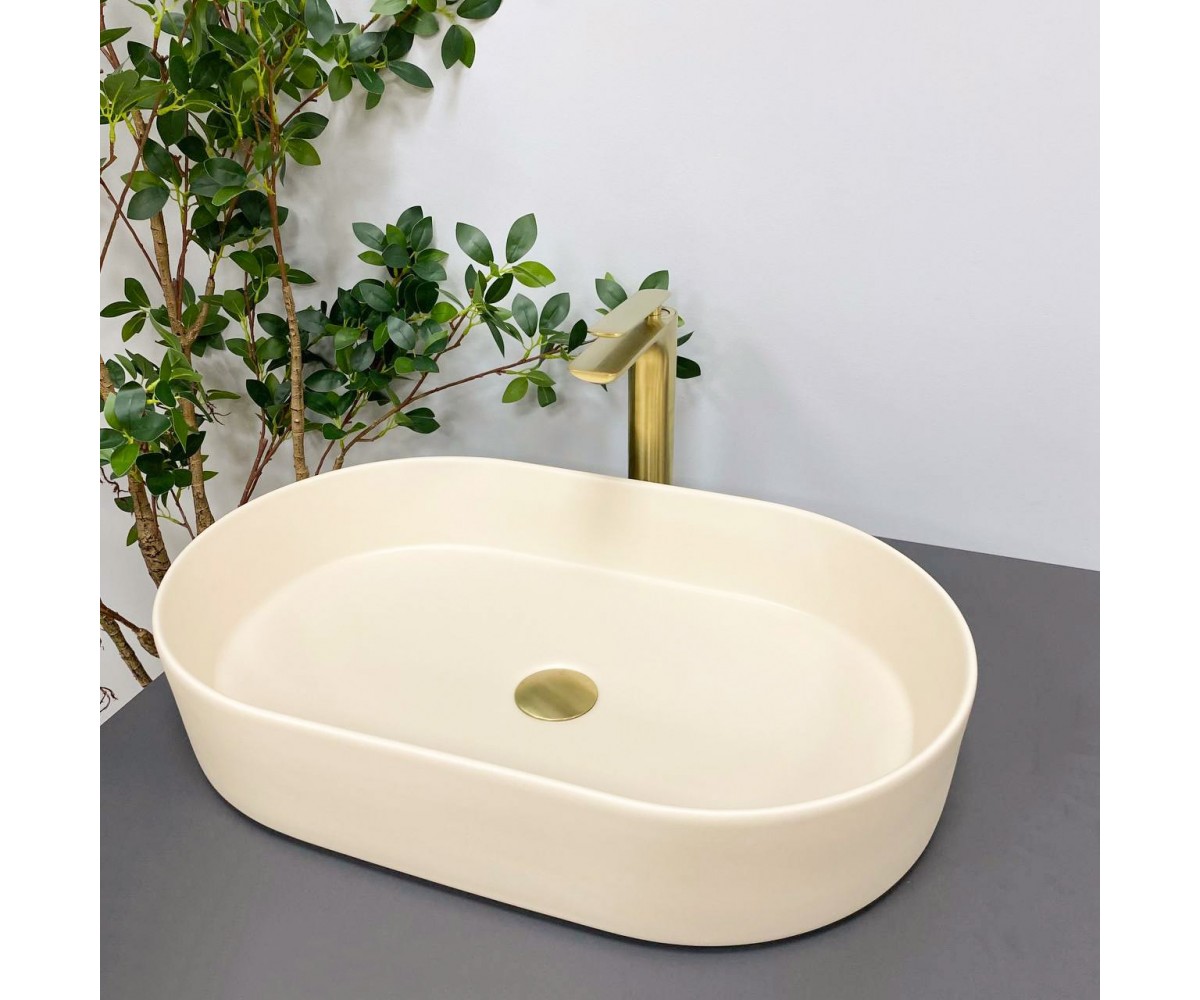 Умывальник (раковина) VBI VERONA 60 BEIGE MATT накладной  011323:Фото 2