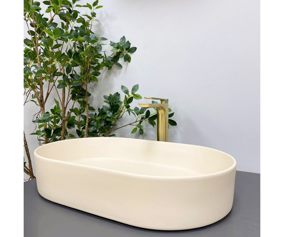 Умывальник (раковина) VBI VERONA 60 BEIGE MATT накладной  011323:Фото 4