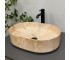 Умывальник (раковина) VBI VERONA 50 TRAVERTINE GLOSSY накладной  011326:Фото 3