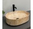Умывальник (раковина) VBI VERONA 50 TRAVERTINE GLOSSY накладной  011326:Фото 4