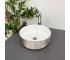 Умывальник (раковина) VBI PRATO BRUSH SILVER WHITE накладной VBI  011407 011407