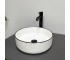 Умывальник (раковина) VBI PRATO WHITE BLACK EDGE накладной VBI  011414 011414